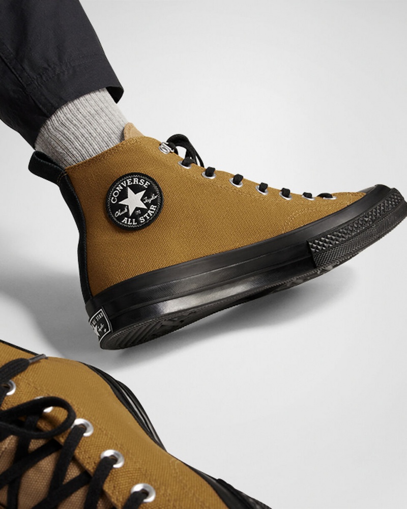 Converse Chuck 70 GORE-TEX καφε μαυρα | AHGRIT-643