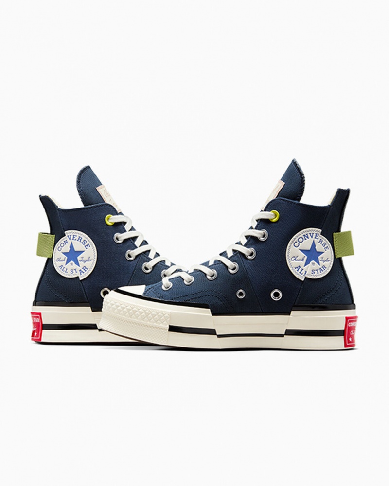 Converse Chuck 70 Plus Heel Loop σκουρο μπλε μαυρα | VDBXTR-879