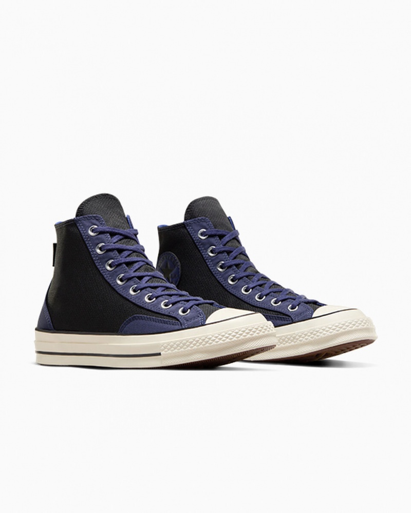 Converse Chuck 70 μαυρα μπλε | DXPHJL-107