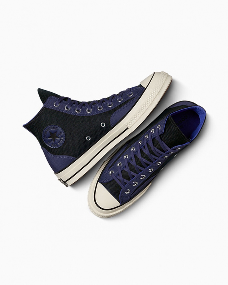 Converse Chuck 70 μαυρα μπλε | DXPHJL-107