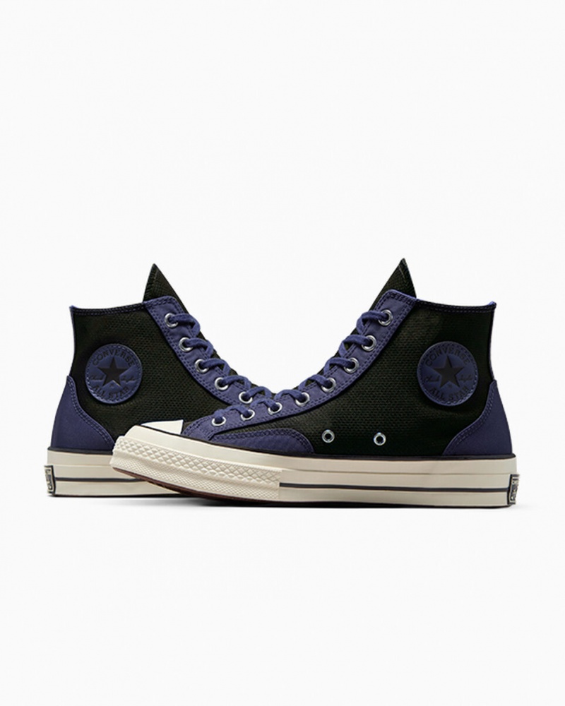 Converse Chuck 70 μαυρα μπλε | DXPHJL-107