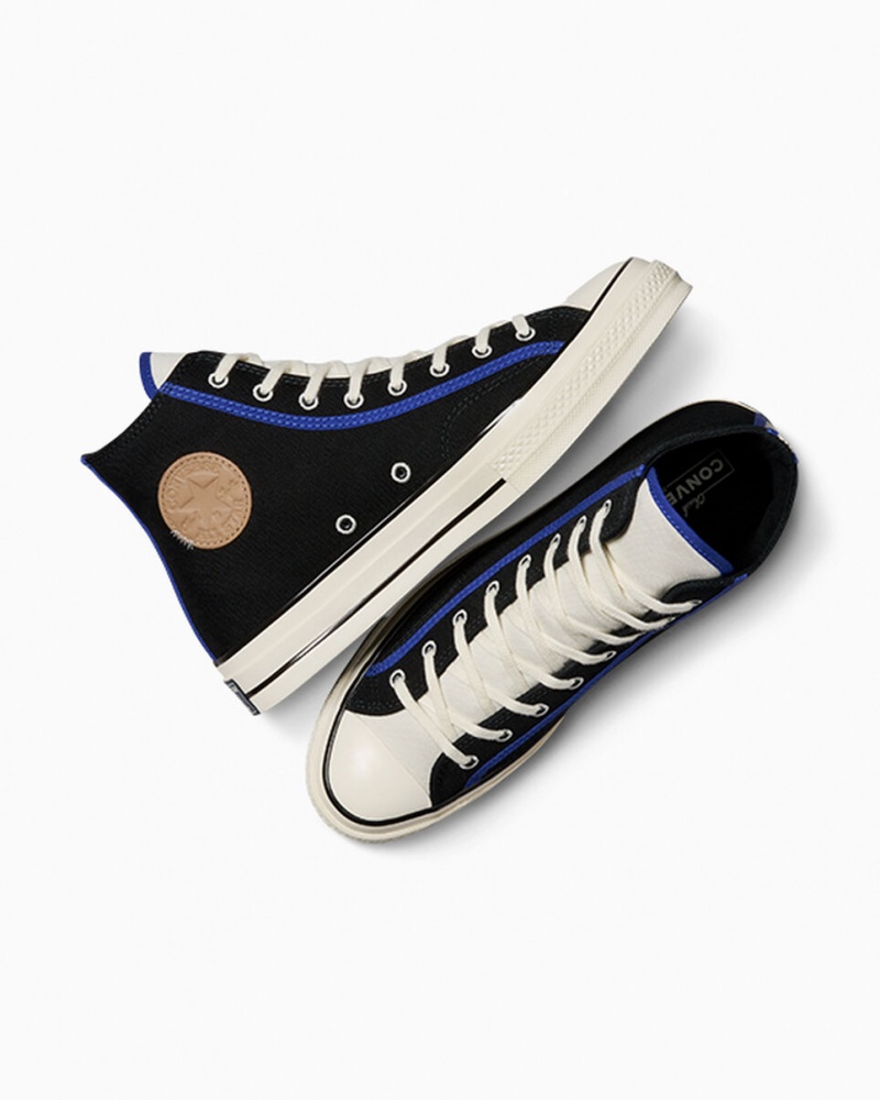 Converse Chuck 70 μαυρα μπλε | OKQSTZ-420