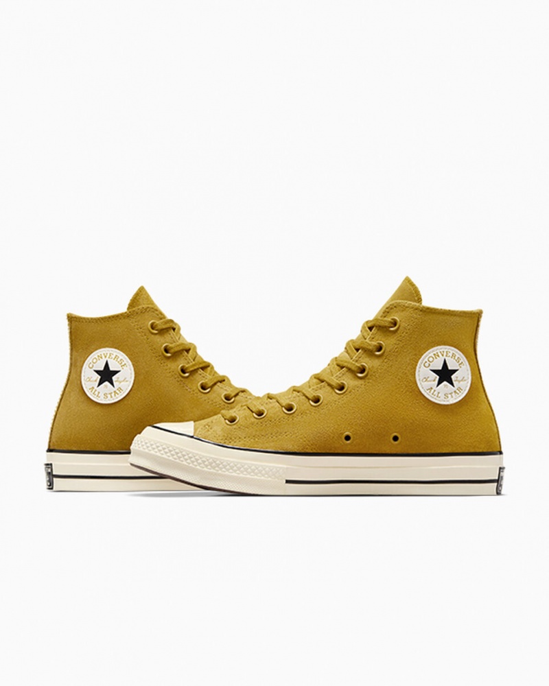 Converse Chuck 70 σουετ καφε μαυρα | XOKNUY-689