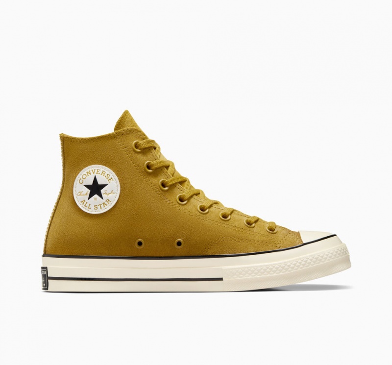 Converse Chuck 70 σουετ καφε μαυρα | XOKNUY-689