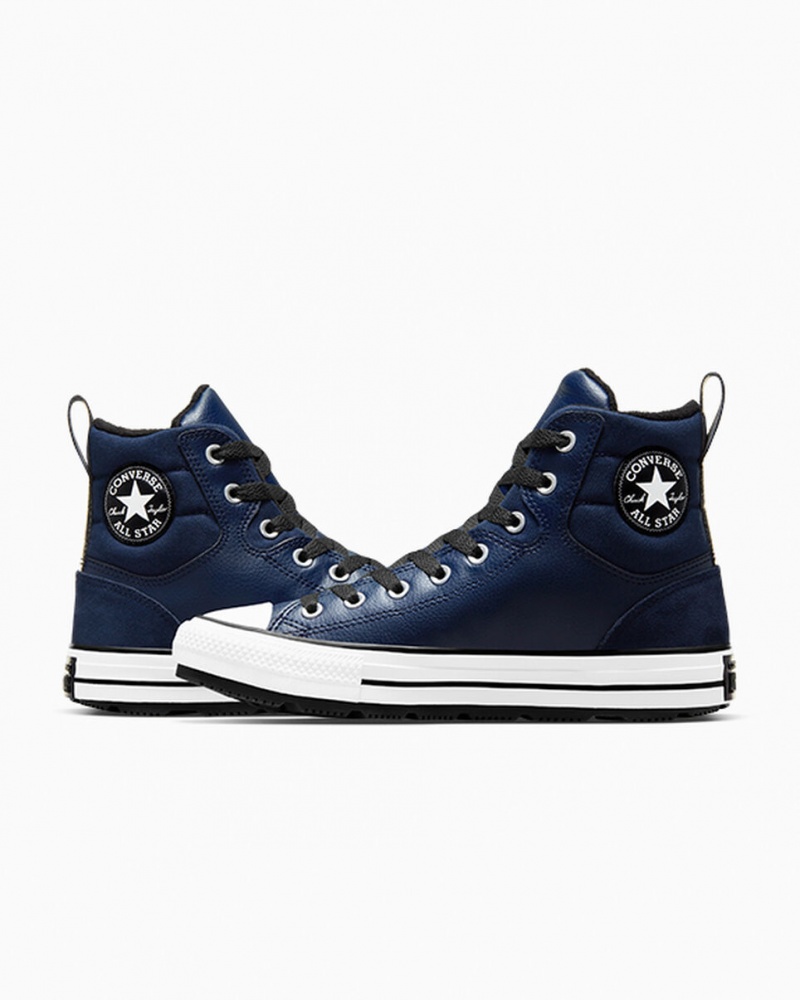 Converse Chuck Taylor All Star Berkshire Boot οψιάνος μαυρα ασπρα | NYVXDH-943