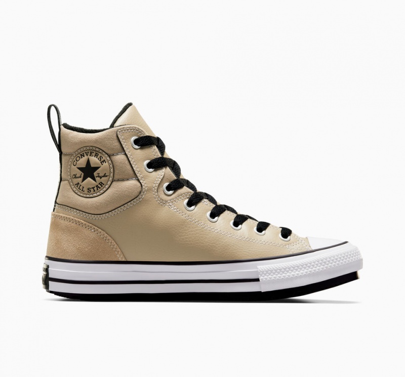 Converse Chuck Taylor All Star Berkshire Boot Χακί μαυρα ασπρα | ILCJZK-291