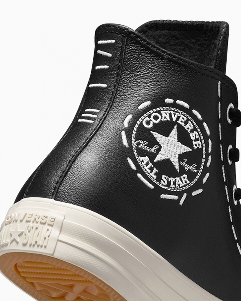 Converse Chuck Taylor All Star Bold Stitch μαυρα μαυρα | CUVBTK-381