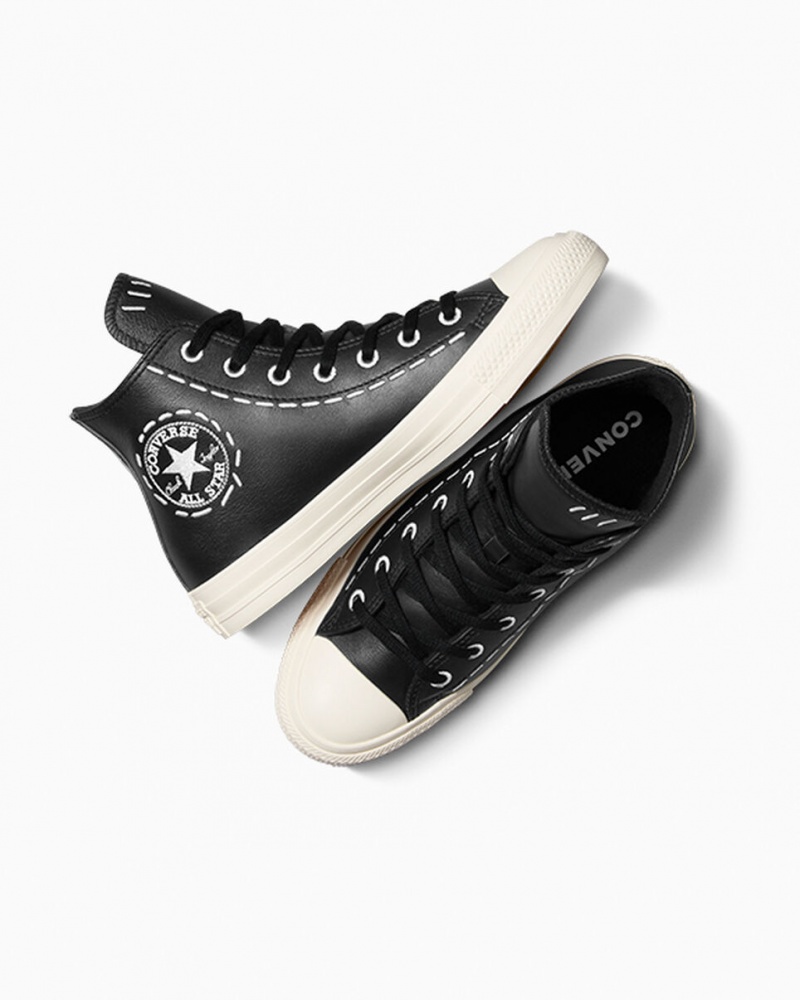 Converse Chuck Taylor All Star Bold Stitch μαυρα μαυρα | CUVBTK-381