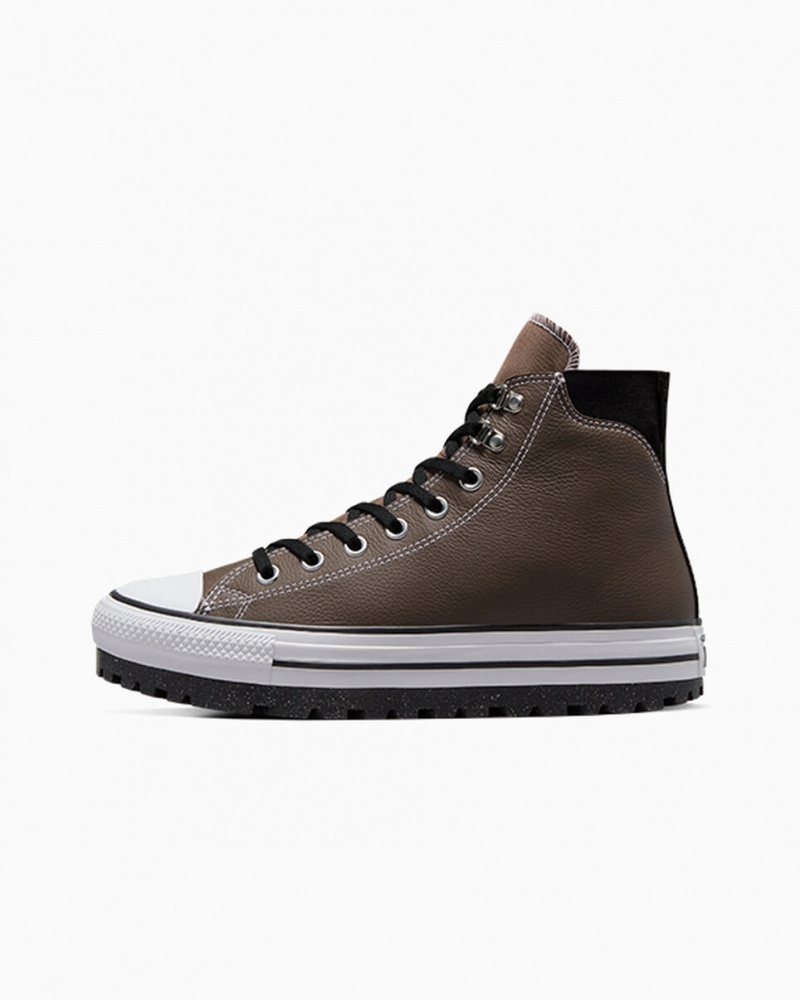 Converse Chuck Taylor All Star City Trek αδιαβροχα Boot μαυρα ασπρα | ZLTFNR-095