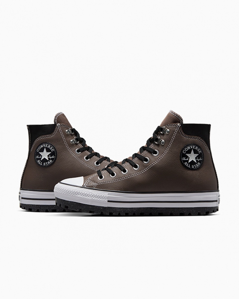 Converse Chuck Taylor All Star City Trek αδιαβροχα Boot μαυρα ασπρα | ZLTFNR-095