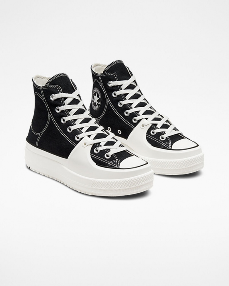 Converse Chuck Taylor All Star Construct μαυρα ασπρα | FTPYBM-234