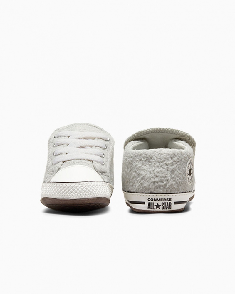 Converse Chuck Taylor All Star Cribster Easy-On Χειμερινά Essentials ασπρα μαυρα | MPVQJY-027