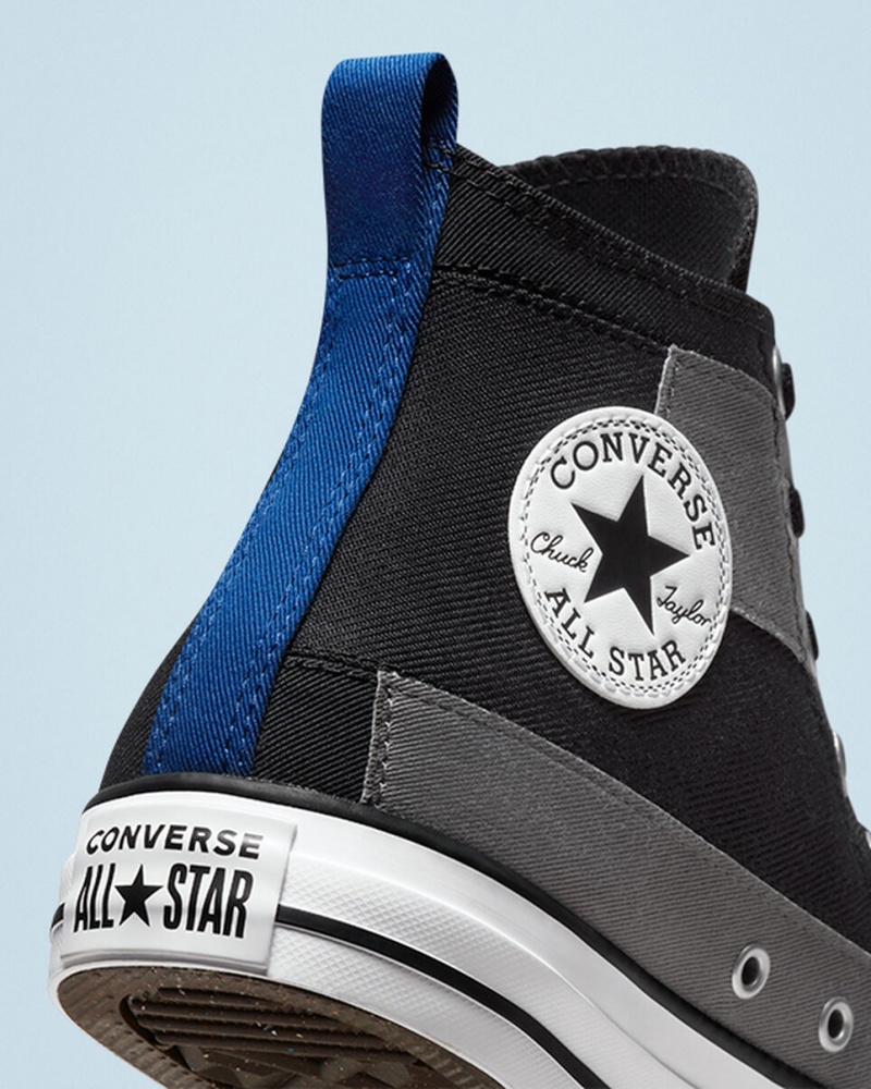 Converse Chuck Taylor All Star Desert Patchwork μαυρα μπλε ασπρα | SYMNDJ-637