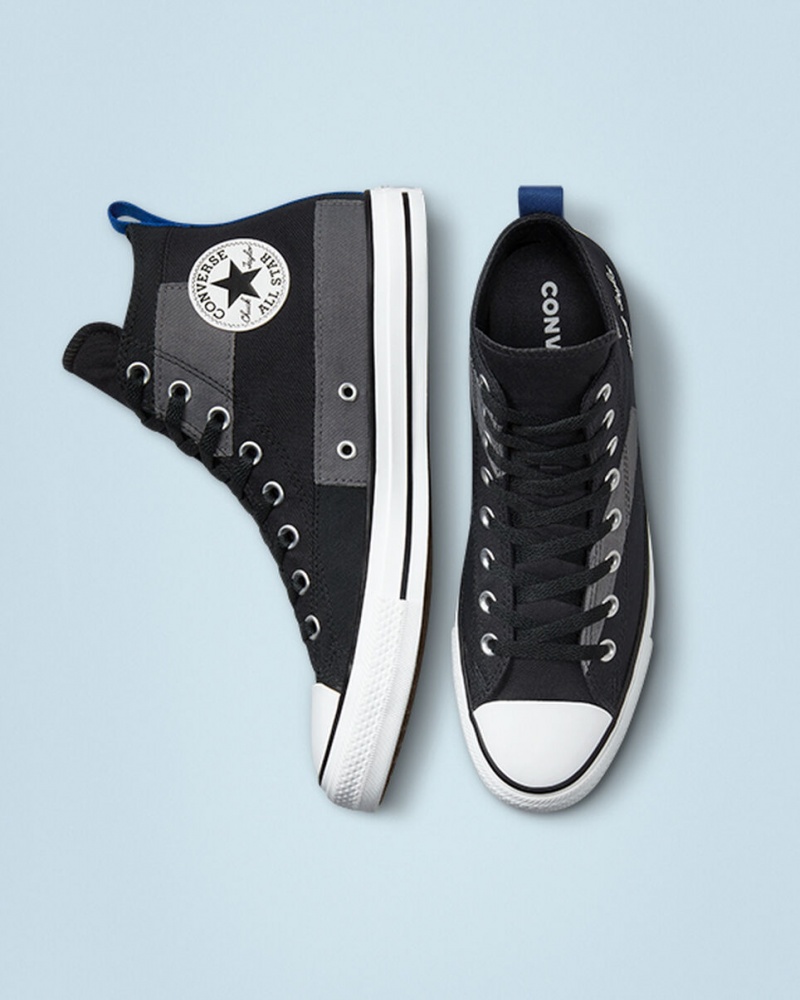 Converse Chuck Taylor All Star Desert Patchwork μαυρα μπλε ασπρα | SYMNDJ-637