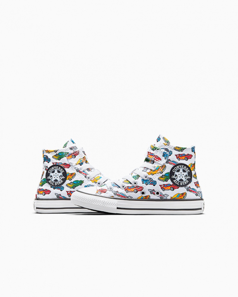 Converse Chuck Taylor All Star Easy-On Cars ασπρα κίτρινα κοκκινα | MKINEU-472