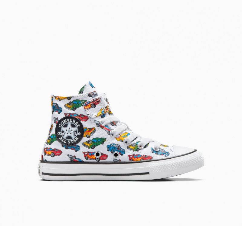 Converse Chuck Taylor All Star Easy-On Cars ασπρα κίτρινα κοκκινα | JTHWAO-784