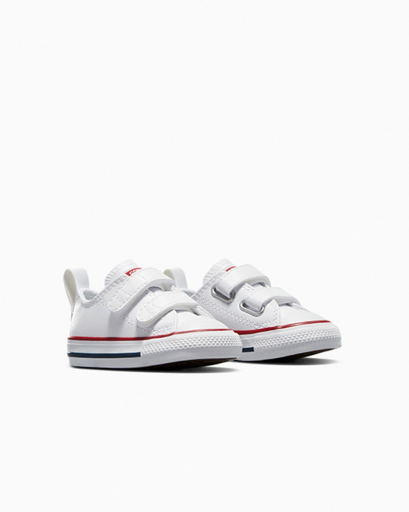 Converse Chuck Taylor All Star Easy-On δερματινα ασπρα | CUTDPZ-543