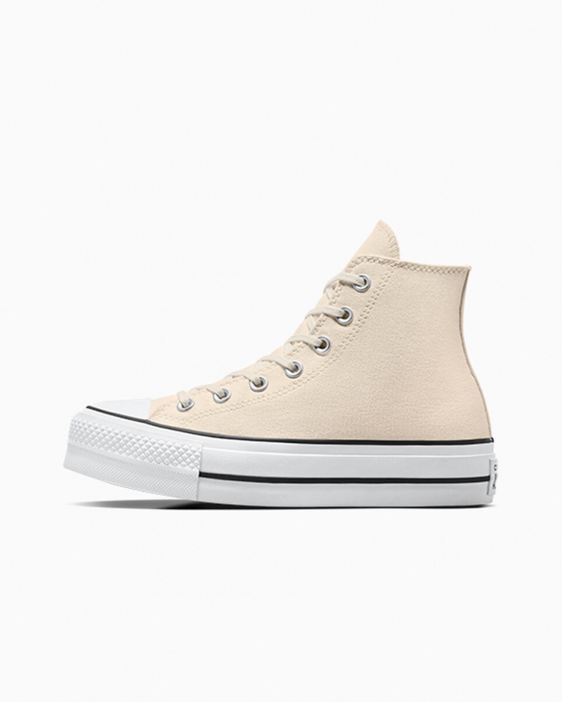 Converse Chuck Taylor All Star Lift flatforms ασπρα μαυρα | RBPSLG-128