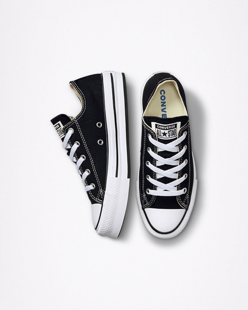 Converse Chuck Taylor All Star Lift flatforms μαυρα ασπρα μαυρα | RVABON-453