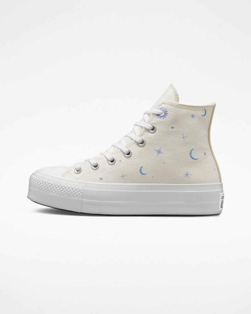 Converse Chuck Taylor All Star Lift flatforms Celestial μωβ | LJZRCO-529