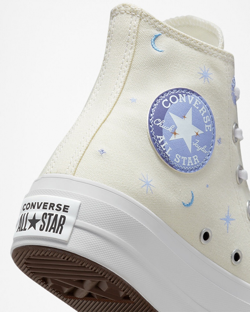 Converse Chuck Taylor All Star Lift flatforms Celestial μωβ | LJZRCO-529