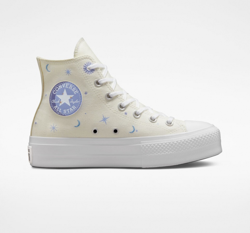 Converse Chuck Taylor All Star Lift flatforms Celestial μωβ | LJZRCO-529