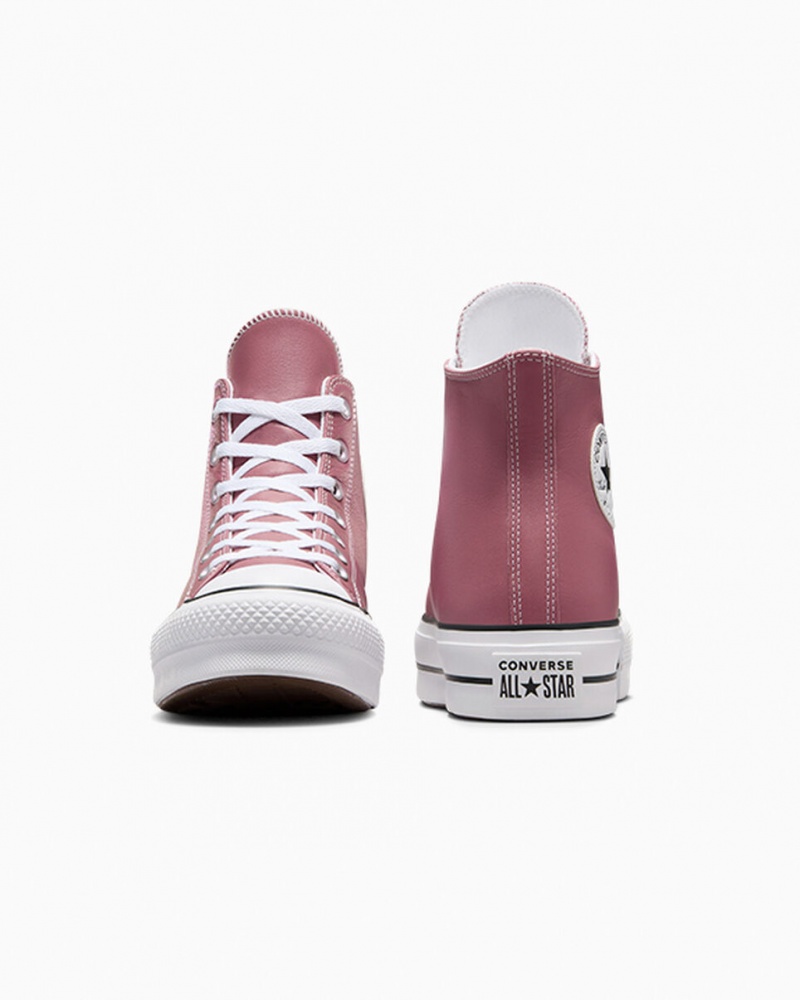 Converse Chuck Taylor All Star Lift flatforms Excess Materials ροζ ασπρα μαυρα | ADOUYT-165