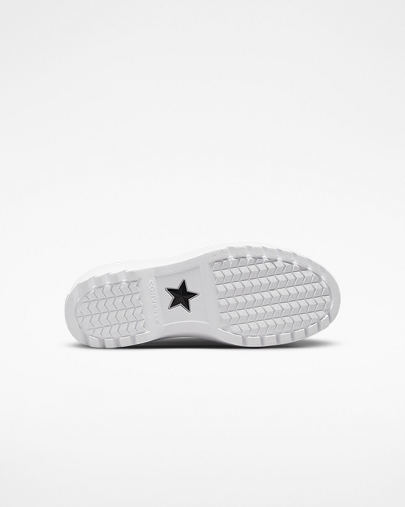 Converse Chuck Taylor All Star Lugged Lift flatforms καμβα μαυρα μαυρα ασπρα | IQBVLY-023