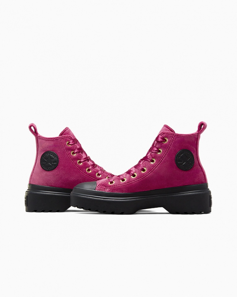 Converse Chuck Taylor All Star Lugged Lift flatforms Velvet μαυρα μαυρα | TRSZWP-637