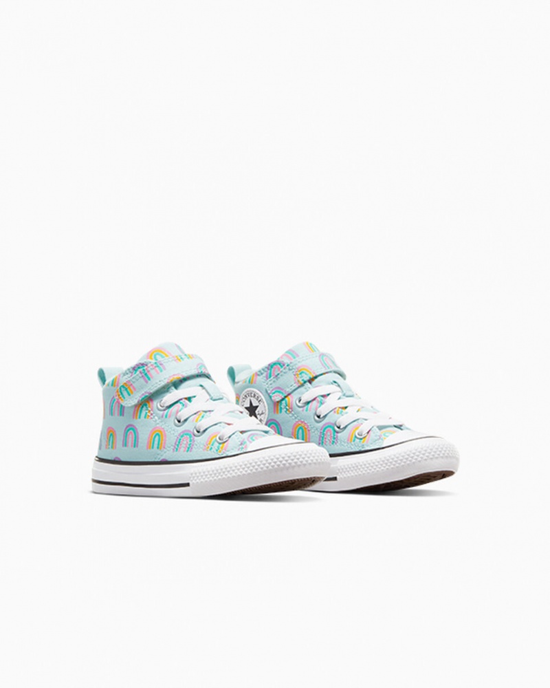 Converse Chuck Taylor All Star Malden δρομου Rainbows μπλε ροζ | IQYBLJ-856