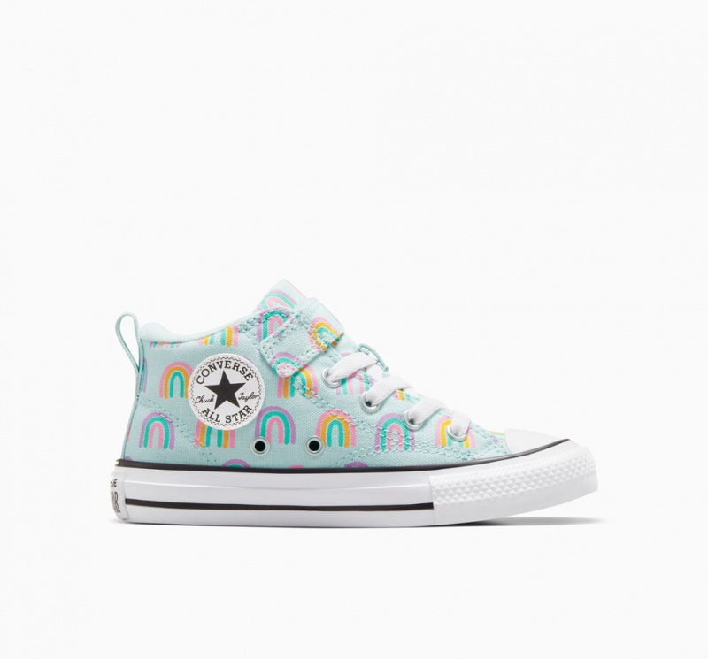 Converse Chuck Taylor All Star Malden δρομου Rainbows μπλε ροζ | IQYBLJ-856