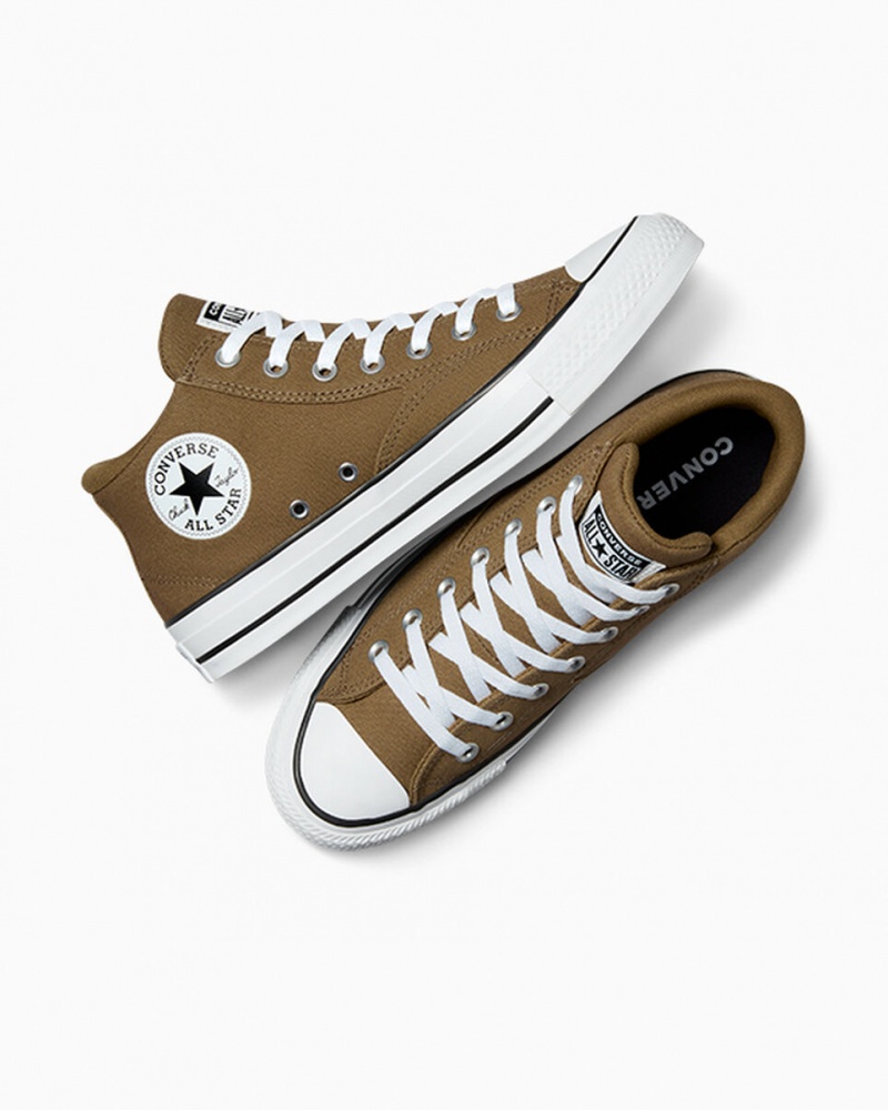 Converse Chuck Taylor All Star Malden δρομου Vintage Αθλητικά καφε ασπρα μαυρα | TUQDJP-032