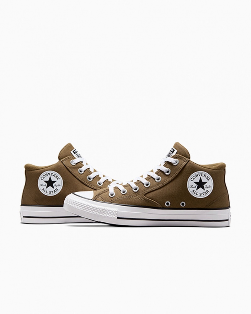 Converse Chuck Taylor All Star Malden δρομου Vintage Αθλητικά καφε ασπρα μαυρα | TUQDJP-032