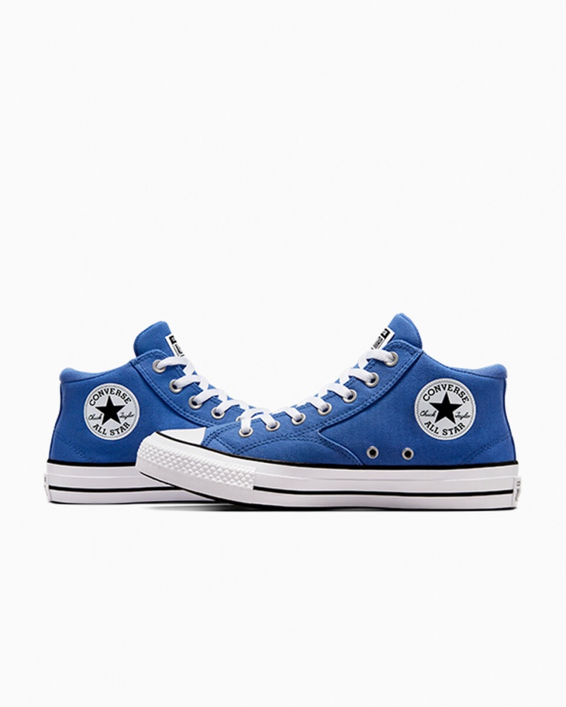 Converse Chuck Taylor All Star Malden δρομου Vintage Αθλητικά μπλε ασπρα μαυρα | YIMSDA-942