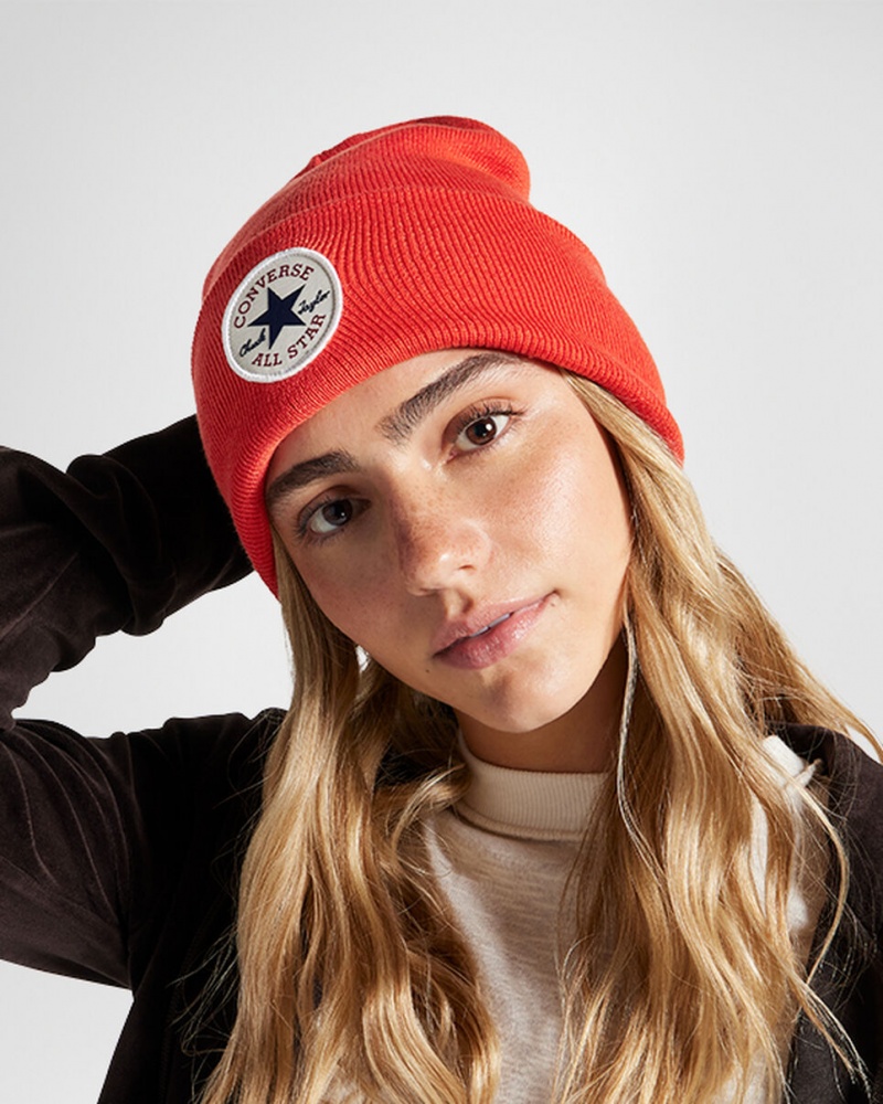 Converse Chuck Taylor All Star Patch Beanie Nomadic Rust | INQPTJ-854