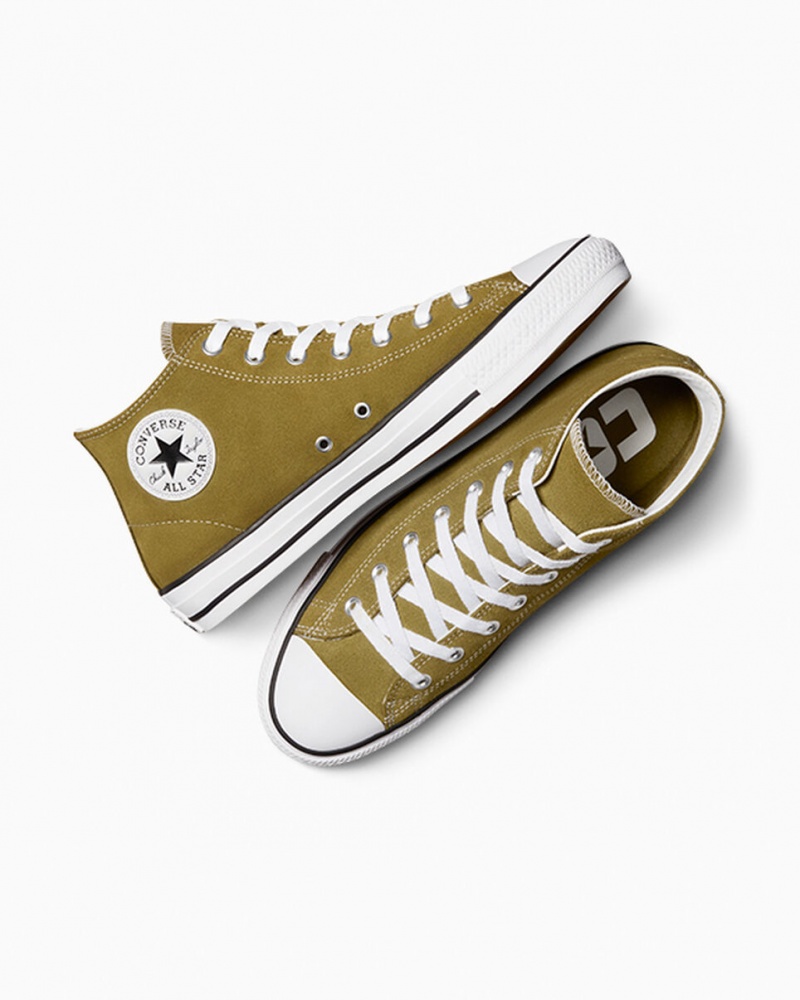 Converse Chuck Taylor All Star Pro σουετ ασπρα μαυρα | VDHLFU-125