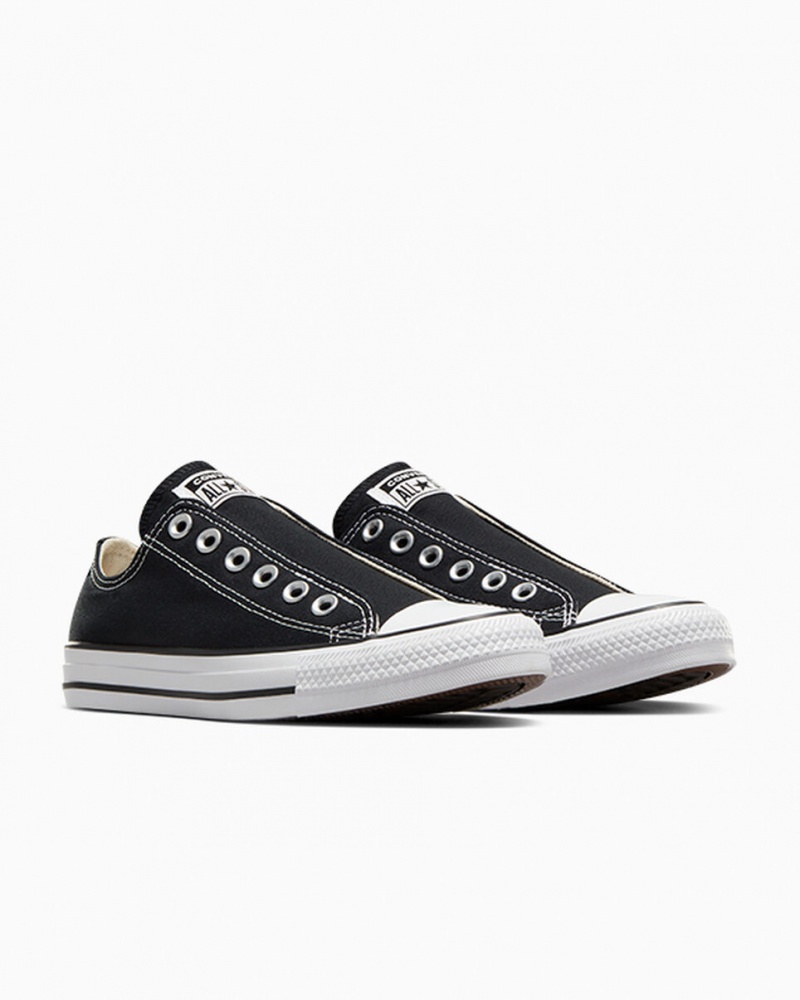 Converse Chuck Taylor All Star Slip μαυρα ασπρα μαυρα | YOBIZF-253