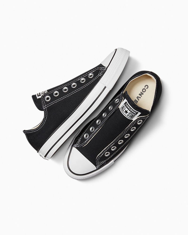 Converse Chuck Taylor All Star Slip μαυρα ασπρα μαυρα | YOBIZF-253