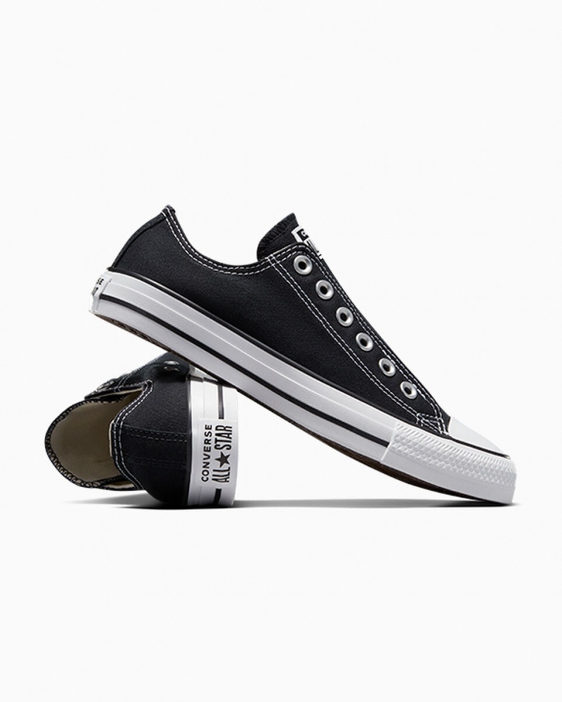 Converse Chuck Taylor All Star Slip μαυρα ασπρα μαυρα | YOBIZF-253