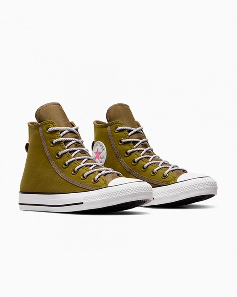 Converse Chuck Taylor All Star Utility Twist ροζ ασπρα | VQFRIK-304