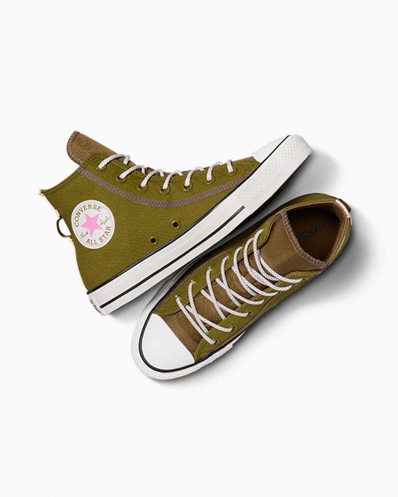 Converse Chuck Taylor All Star Utility Twist ροζ ασπρα | VQFRIK-304