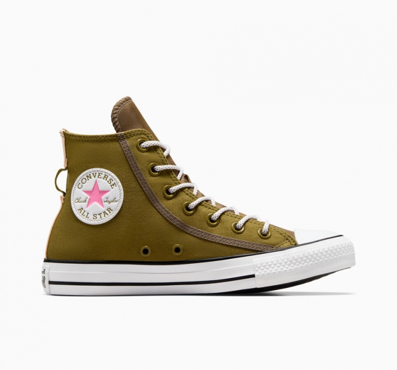 Converse Chuck Taylor All Star Utility Twist ροζ ασπρα | VQFRIK-304