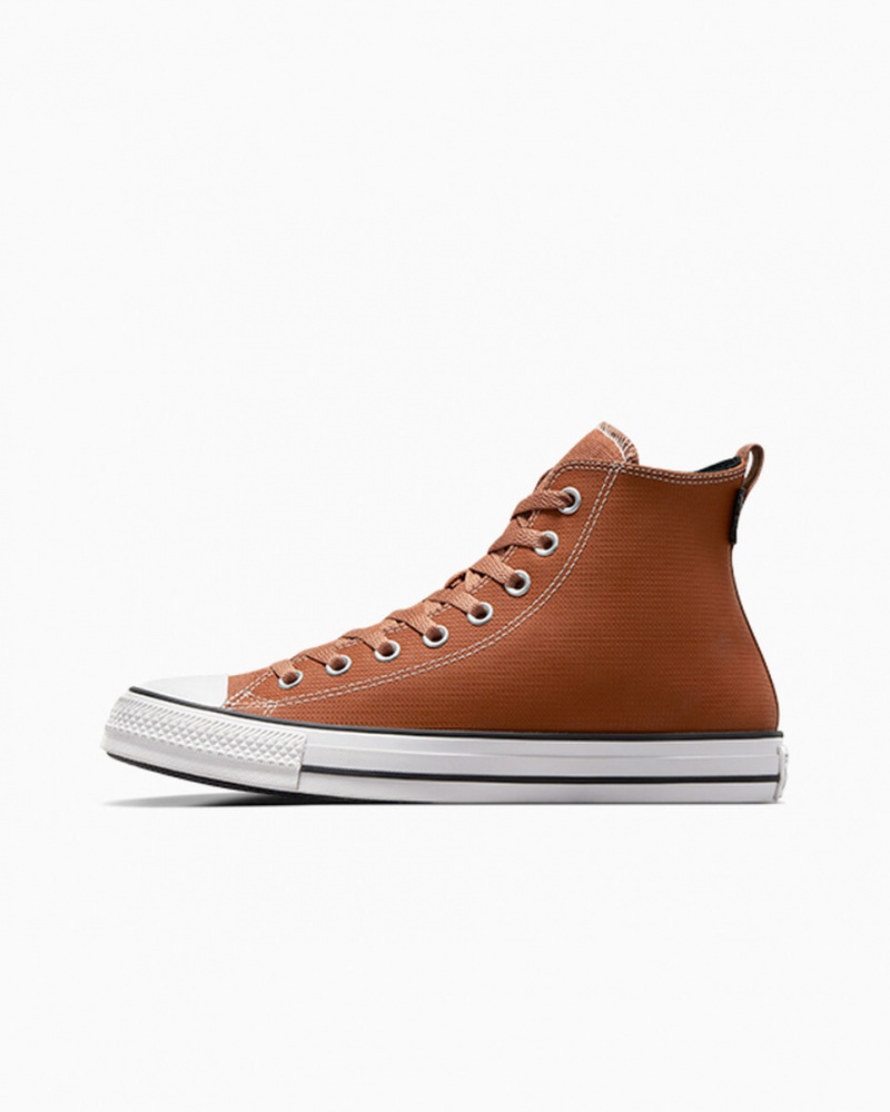 Converse Chuck Taylor All Star δερματινα ασπρα | ASMRKD-548