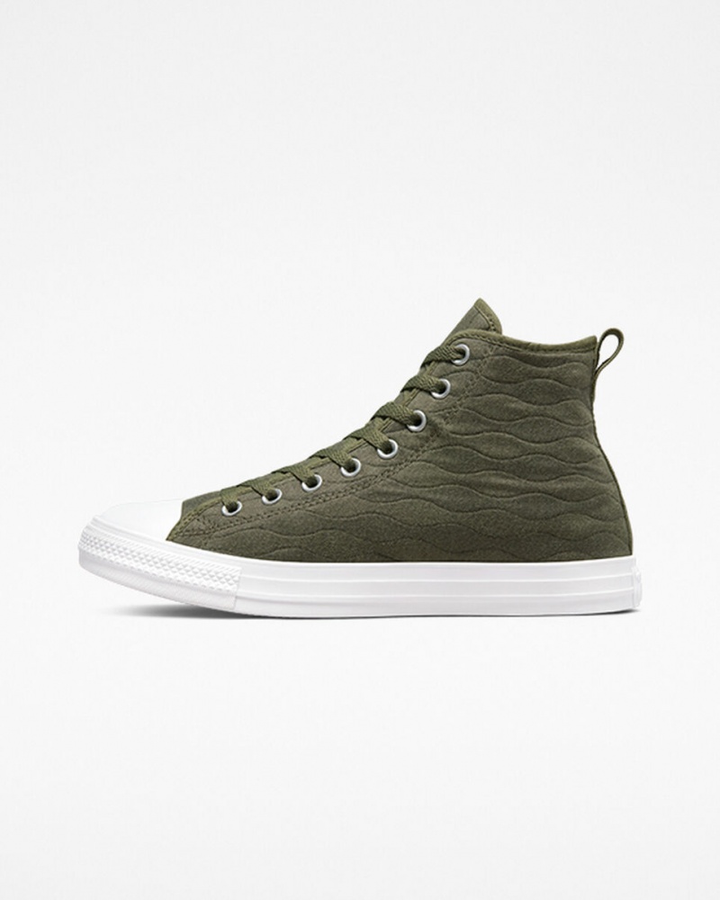 Converse Chuck Taylor All Star Καπιτονέ πρασινο | CMQRVE-621