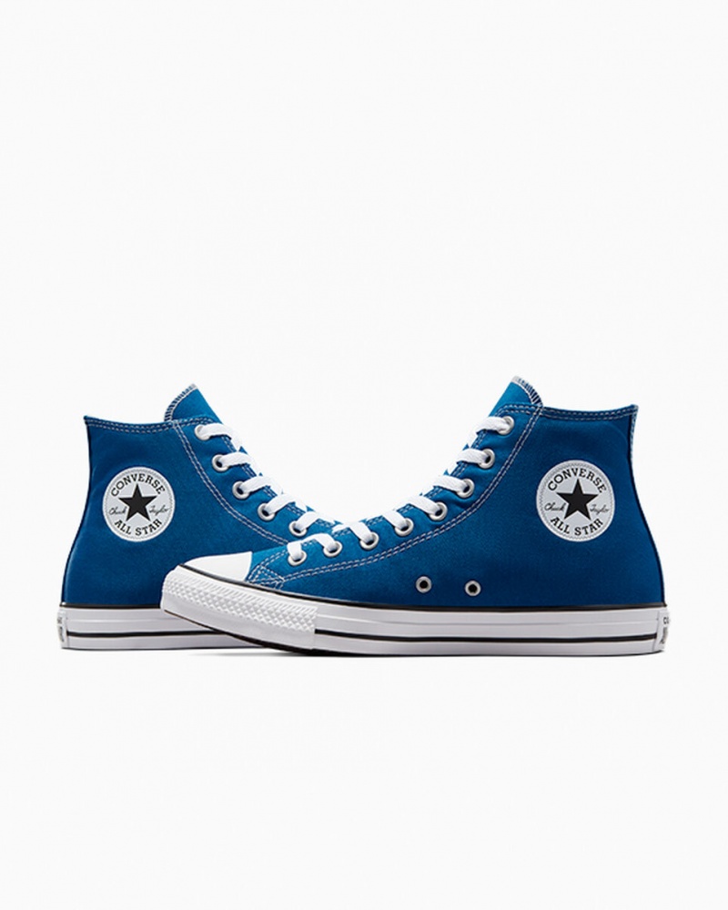 Converse Chuck Taylor All Star μπλε ασπρα ασπρα | BUZYVI-350