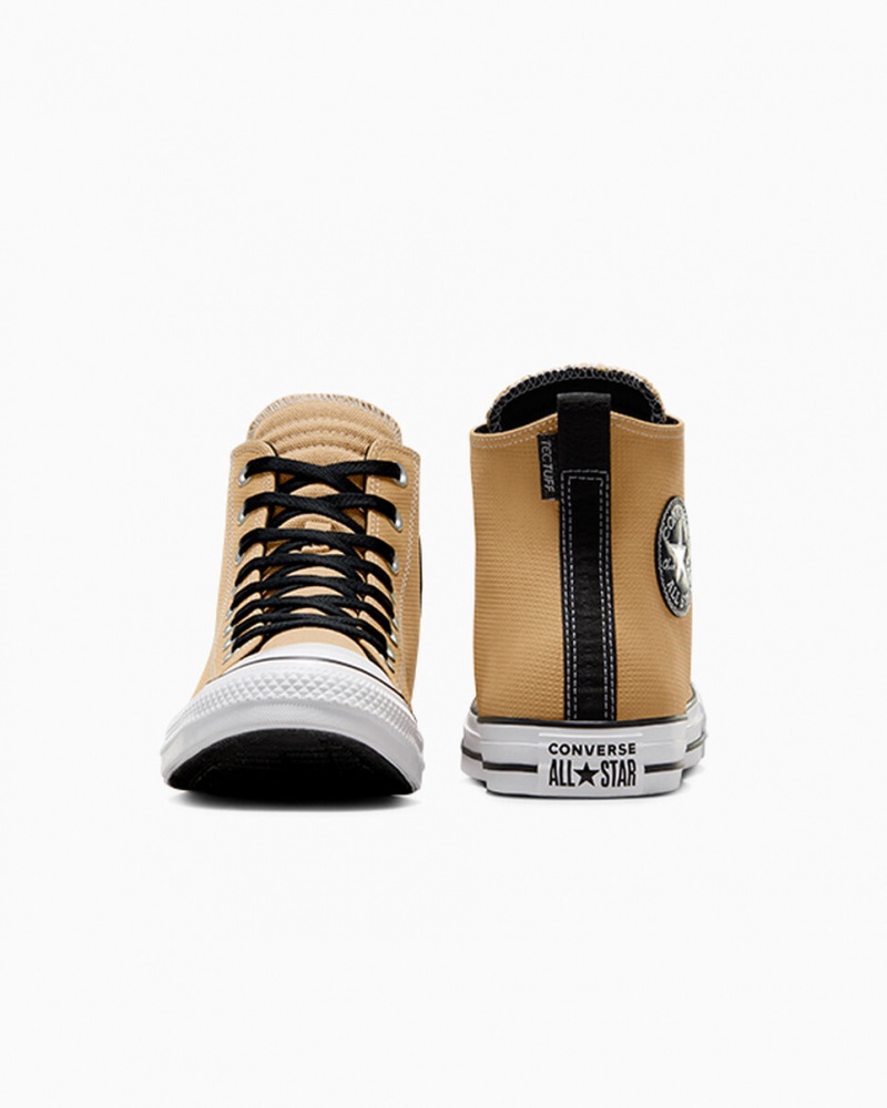 Converse Chuck Taylor All Star δερματινα μαυρα ασπρα | YGNWRK-076