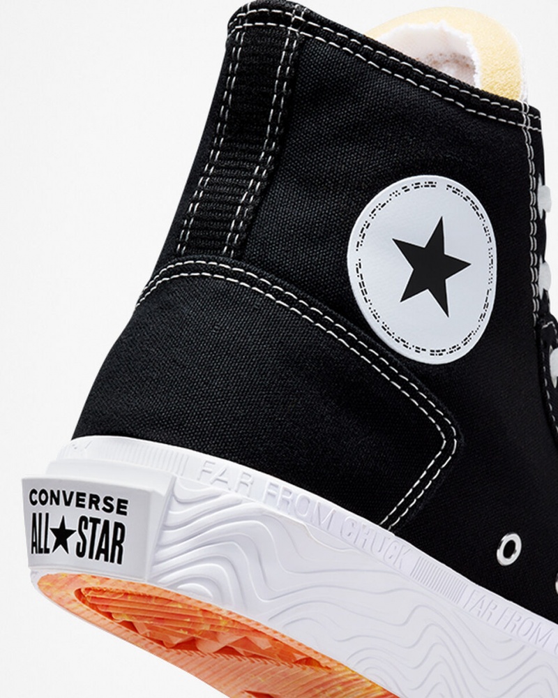 Converse Chuck Taylor Alt Star καμβα μαυρα ασπρα ασπρα | MZXJKI-943