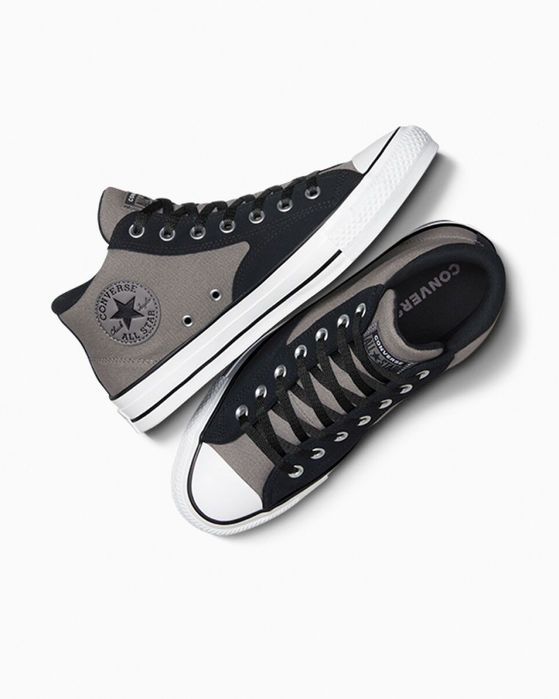 Converse Chuck Taylor Malden δρομου μαυρα ασπρα | YIZRLC-387