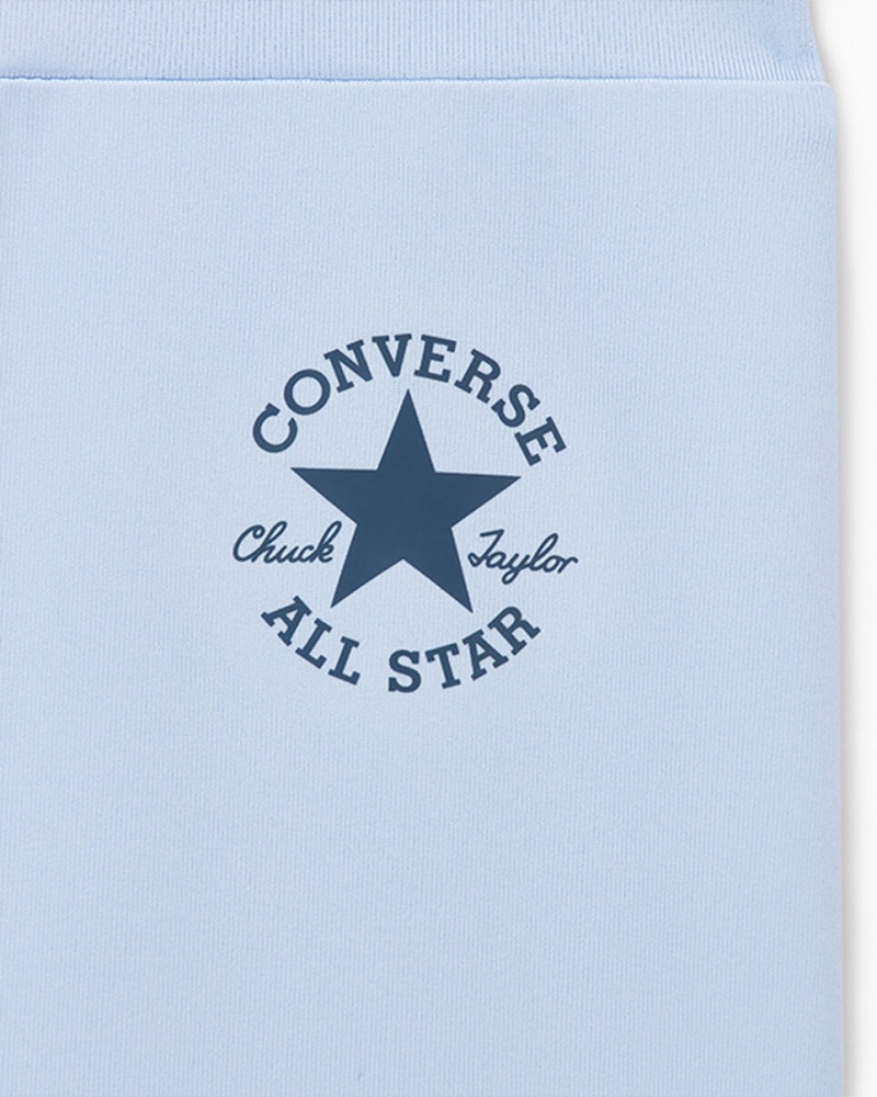 Converse Chuck Taylor Patch High Rise Leggings Mystic Sky | IWBESY-428