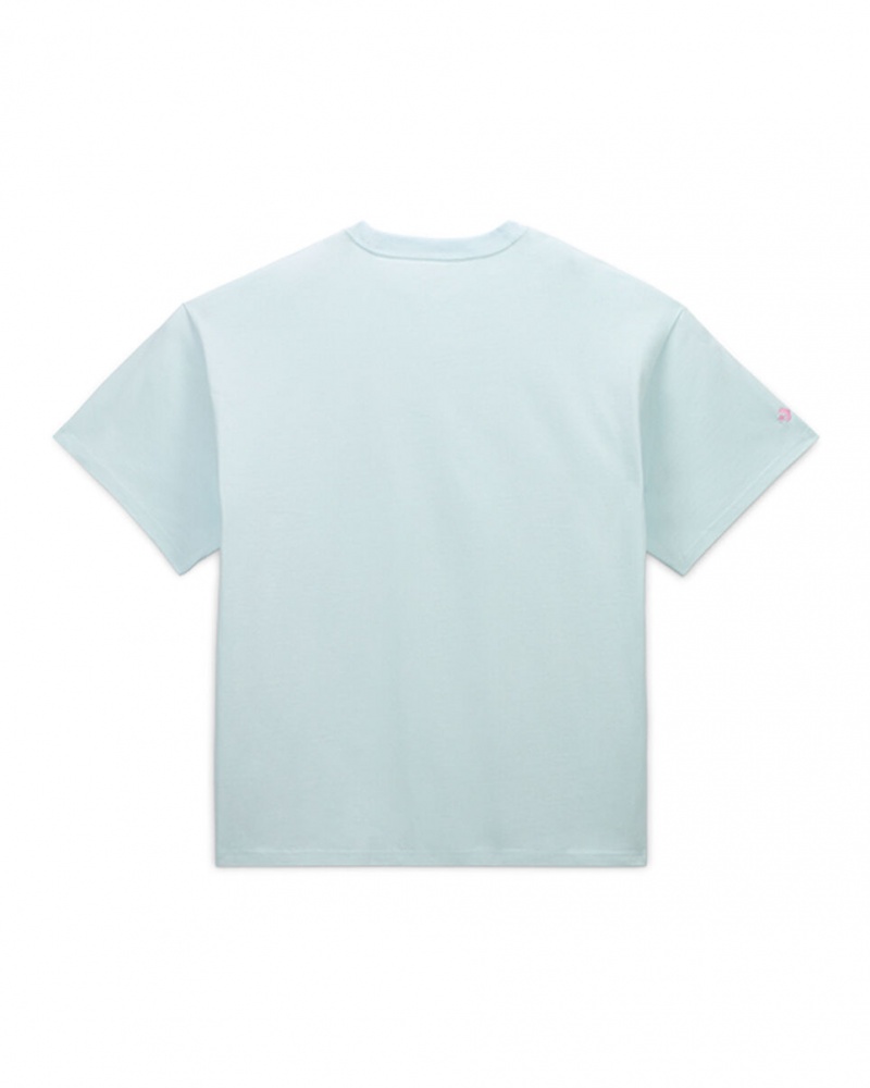 Converse Converse Go-To All Star Pride Together T-Shirt Aqua Mist | YUXRHD-162